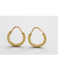 18kt Yellow Gold Hoop Earrings