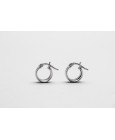 Pendientes de Aro en Oro Blanco de 18 Quilates