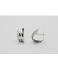 Pendientes en Oro Blanco de 18 Quilates