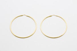 Aros en Oro Amarillo de 18 Quilates