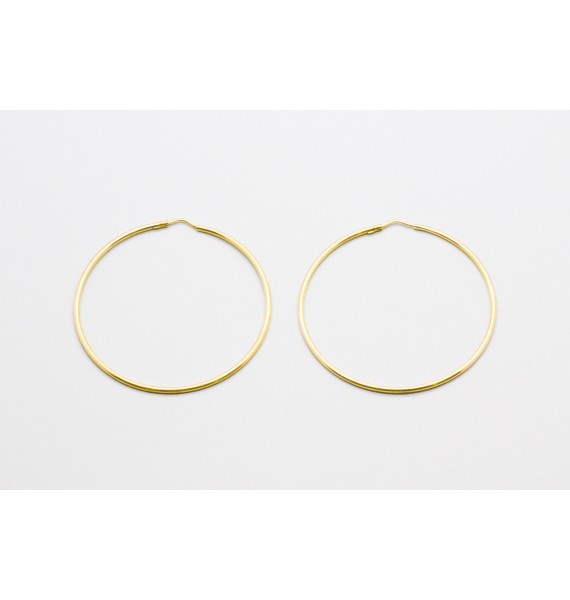 Aros en Oro Amarillo de 18 Quilates