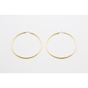 18Kt Yellow Gold Hoop Earrings
