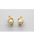 ORO AMARILLO PENDIENTE PEARL CATALAN