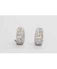 18kt White Gold Cubic Zirconia Earrings