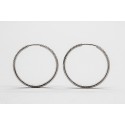 18Kt White Gold Hoop Earrings