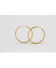 Pendientes de Aro en Oro Amarillo de 18 Quilates