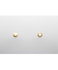 18Kt Yellow Gold Pearl Stud Earrings