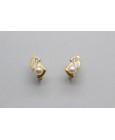 Pendientes de Perla en Oro de 18 Quilates