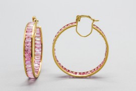 Pendientes de Aro en Oro Amarillo de 18 Quilates
