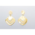 Pendientes de Presión en Oro Amarillo de 18 Quilates