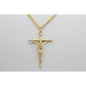 Colgante Cruz en Oro de 18 Quilates