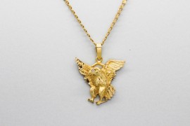 Colgante Águila en Oro Amarillo de 18 Quilates