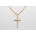 Colgante Cruz en Oro de 18 Quilates