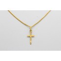 Colgante Cruz en Oro de 18 Quilates