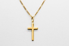 18Kt Yellow Gold Cross Pendant