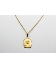 Colgante Virgen María en Oro de 18 Quilates