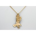 18Kt Yellow Gold Eagle Pendant