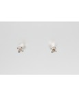 Pendientes de Diamantes en Oro Blanco de 18 Quilates