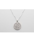 18Kt White Gold "Bvlgari" Pendant