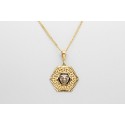 Colgante "Versace" en Oro de 18 Quilates