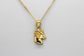 Abalorio Capricornio en Oro de 18 Quilates