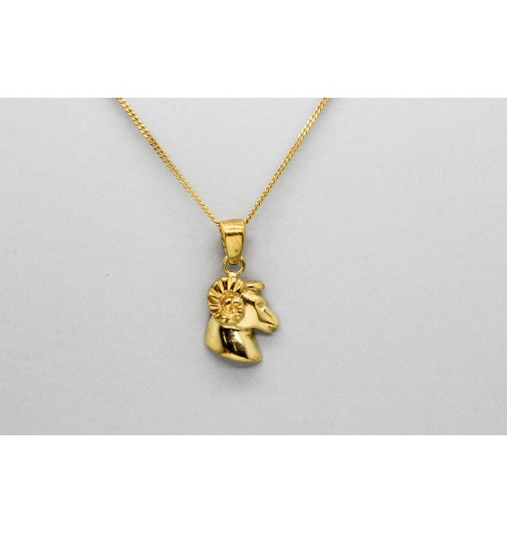 Abalorio Capricornio en Oro de 18 Quilates