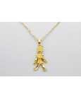 18Kt Yellow Gold Clown Pendant