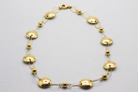 Collar en Oro Amarillo de 18 Quilates
