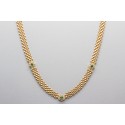 18Kt Yellow Gold Gemstone Necklace