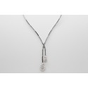 Collar de Diamantes en Oro Blanco de 18 Quilates