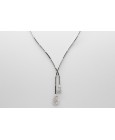 Collar de Diamantes en Oro Blanco de 18 Quilates