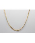 18Kt Yellow Gold Curb Chain - 40cm