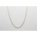 Cadena Singapur en Oro de 18 Quilates - 50cm