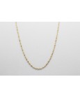 Cadena Singapur en Oro de 18 Quilates - 50cm