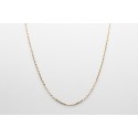 Cadena Forzada en Oro de 18 Quilates - 48cm