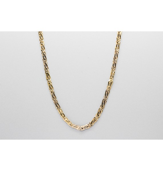 Cadena Forzada en Oro de 18 Quilates - 40cm