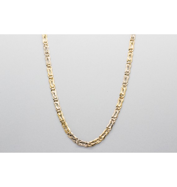 Cadena Forzada en Oro de 18 Quilates - 50cm