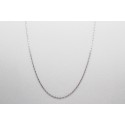 Cadena en Oro Blanco de 18 Quilates - 45cm