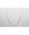 Cadena en Oro Blanco de 18 Quilates - 45cm