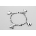 Pulsera con Abalorios en Oro de 18 Quilates