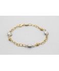 18Kt Gold "Sun & Moon" Bracelet