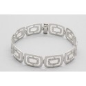 18Kt White Gold Cubic Zirconia Bracelet