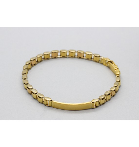 Esclava en Oro Amarillo de 18 Quilates
