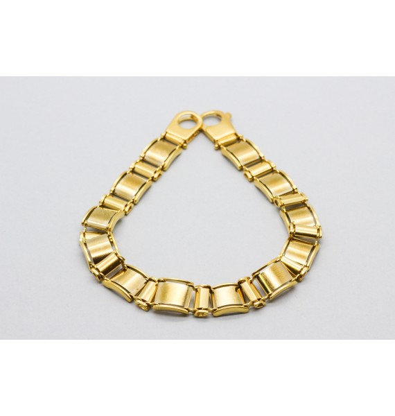 Pulsera de Hombre en Oro de 18 Quilates