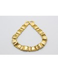 18Kt Yellow Gold Men's Box Link Bracelet