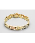 18kt Tri Tone Gold Bracelet