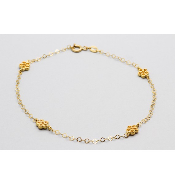 18Kt Yellow Gold Citrine Bracelet