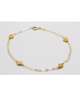 18Kt Yellow Gold Citrine Bracelet