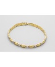 18Kt White & Yellow Gold Bracelet