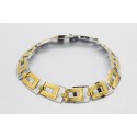 18Kt White and Yellow Gold Bracelet